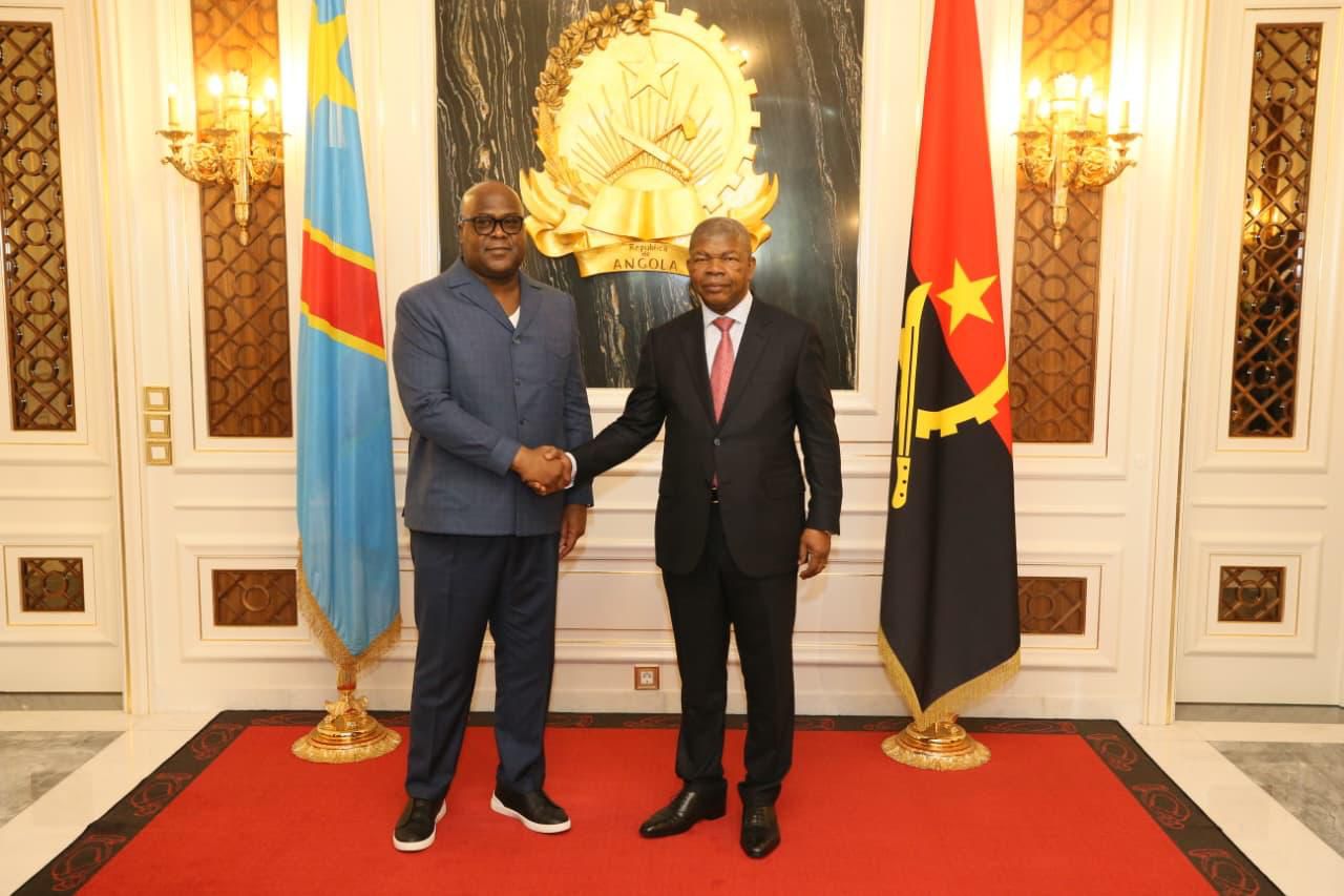 Situation sécuritaire dans l'Est : Les présidents Tshisekedi et Lourenço se sont entretenus ce lundi à Luanda
