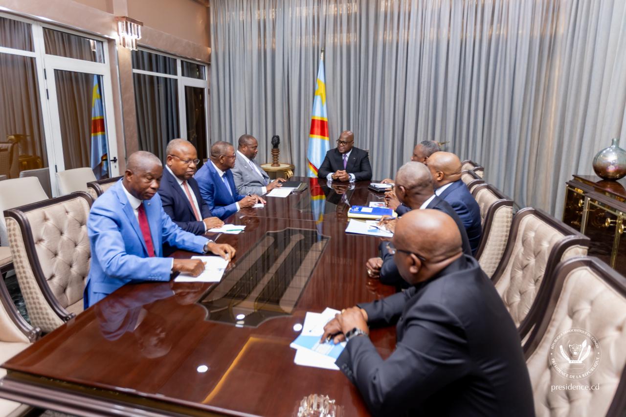 Le projet de pont route-rail Kinshasa-Brazzaville au centre des échanges entre le Chef de l'État et une délégation du gouvernement de la République du Congo