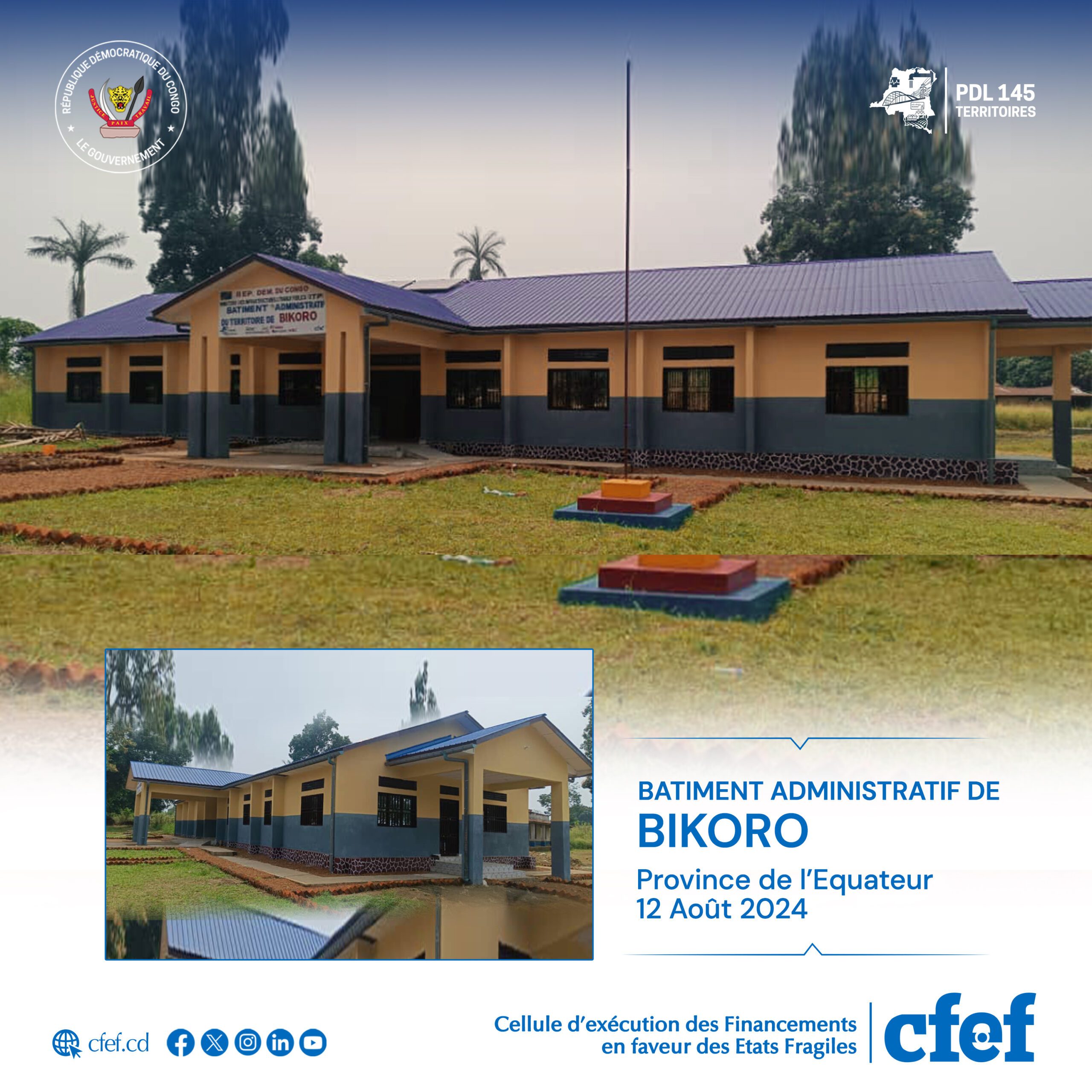 Bâtiment Administratif de Bikoro